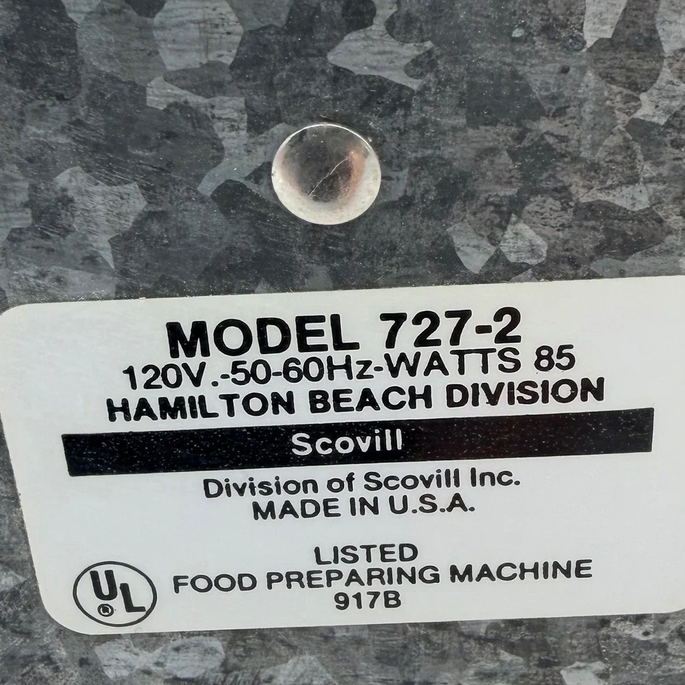 Hamilton Beach DrinkMaster Milkshake Maker‎ Cream Model 727-2 Retro Mixer
